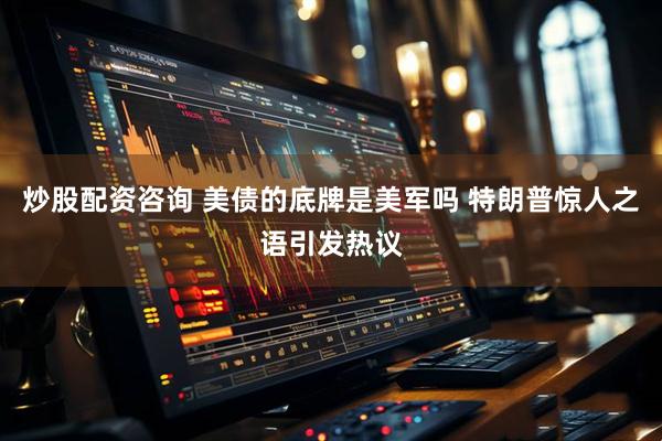 炒股配资咨询 美债的底牌是美军吗 特朗普惊人之语引发热议